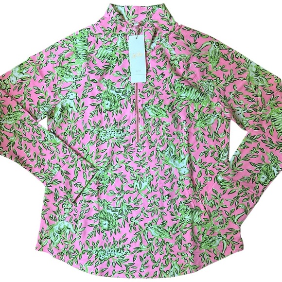 Lilly Pulitzer Skipper Popover UPF 50+ Rousseau Pink | Size M - Picture 5 of 16
